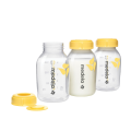 Medela 150Ml Breast Milk Storage Bottle With Lid - 3 Pcs