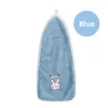 Sweet Home Rabbit Hand Towels - Blue