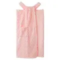Sweet Home Cloud Grid Bath Skirt - Pink