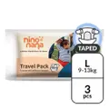 Nino Nana Travel Pack Tape Diapers L (9-13Kg)
