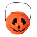 Partyforte Halloween 18Cm Round Pumpkin Bucket