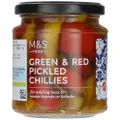 Marks & Spencer Red & Green Pickled Chillis