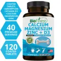 Biofinest Calcium Magnesium Zinc Vitamin D3 Supplement
