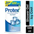 Protex Icy Cool Shower Gel Refill Removes 99.9% Bacteria