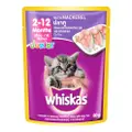 Whiskas Junior Pouch Cat Food - Mackerel (2 - 12 Months)