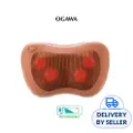Ogawa De-Luxe Rechargeable Multipurpose Massage Pillow-Brown