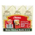 Heinz Chicken Broth + Everbest Ring Roll