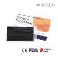 Wistech Adult Individually-Sealed Black Surgical Face Mask