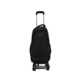 Rolling Detachable Trolley Waterproof Backpack With Spinner W