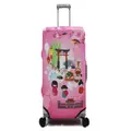 Large (26-29Inch) Cosmopolitan Elastic Luggage Cover