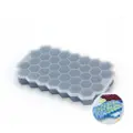 Camime Silicone Honey Comb Ice Cube Tray - Blue (Cover)