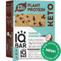 Iqbar Keto Plant Protein Bar - Toasted Coconut Chip X 12
