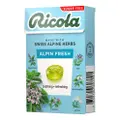 Ricola Natural Relief Swiss Herb Lozenges - Alpin Fresh (No Sugar)
