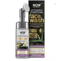 Wow Skin Science Charcoal Face Wash W/ Brush