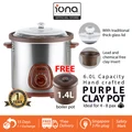 Iona 6.0L Auto Slow Cooker With Double Boiler