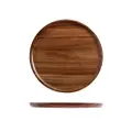 Table Matters Shibumi 10 Inch Acacia Wooden Round Plate