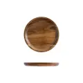 Table Matters Shibumi 6 Inch Acacia Wooden Round Plate