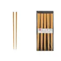 Table Matters Mori Wooden Chopsticks Set Of 5 (Light Brown)