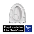 Gladleigh Easy Installation Toilet Seat Cover - Type V