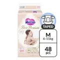 Merries First Premium Tape Diaper - M (6-11Kg)