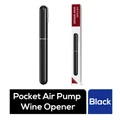 Gladleigh Pocket Air Pump Wine Opener - Black