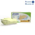 Assure Latex Examination Gloves Powder-Free Medium