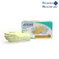 Assure Latex Examination Gloves Lightly-Powdered X-Small