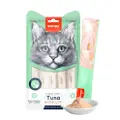 Wanpy Creamy Lickable Cat Treats - Tuna & Scallop