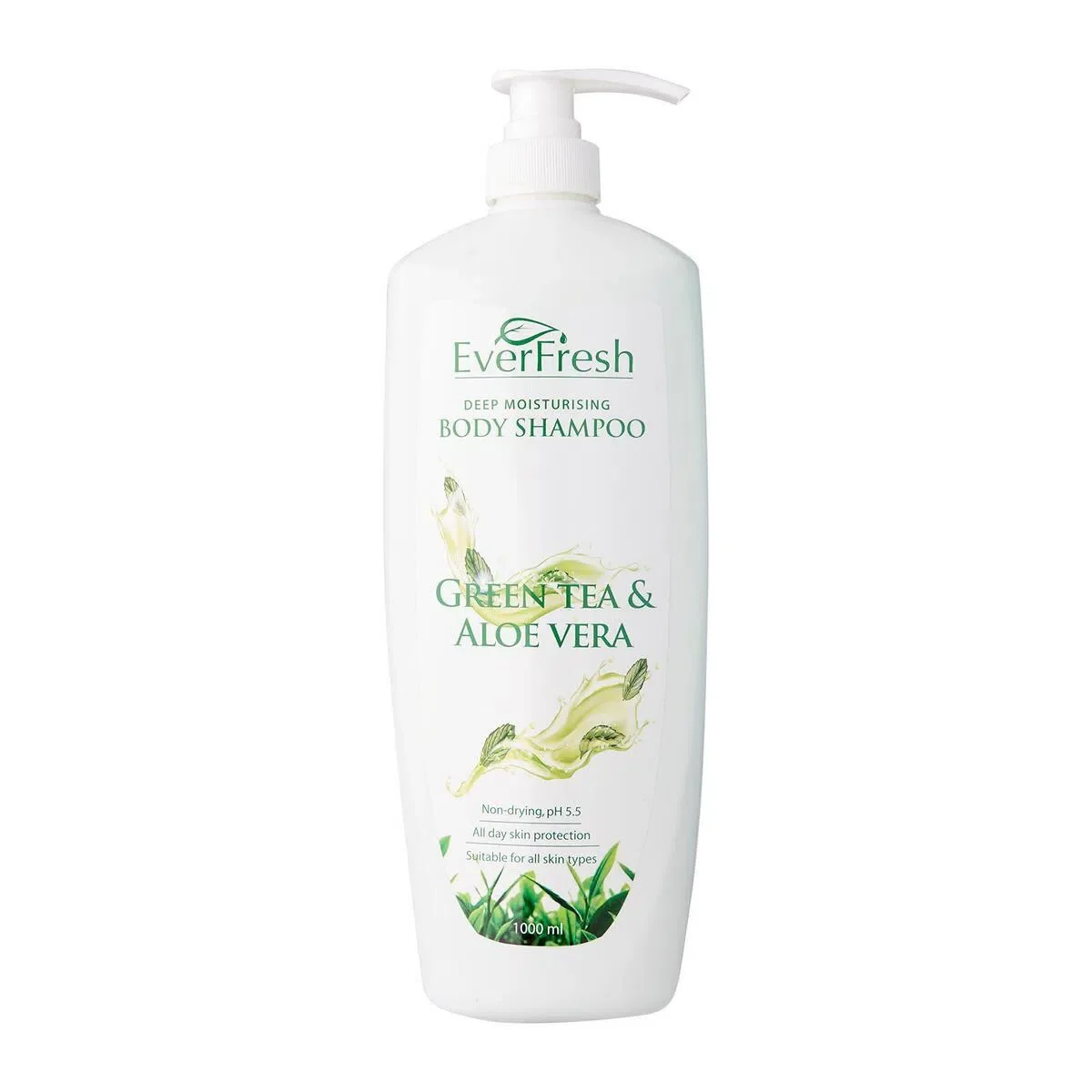 Everfresh Deep Moisturise Body Shampoo-Green Tea & Aloe Vera
