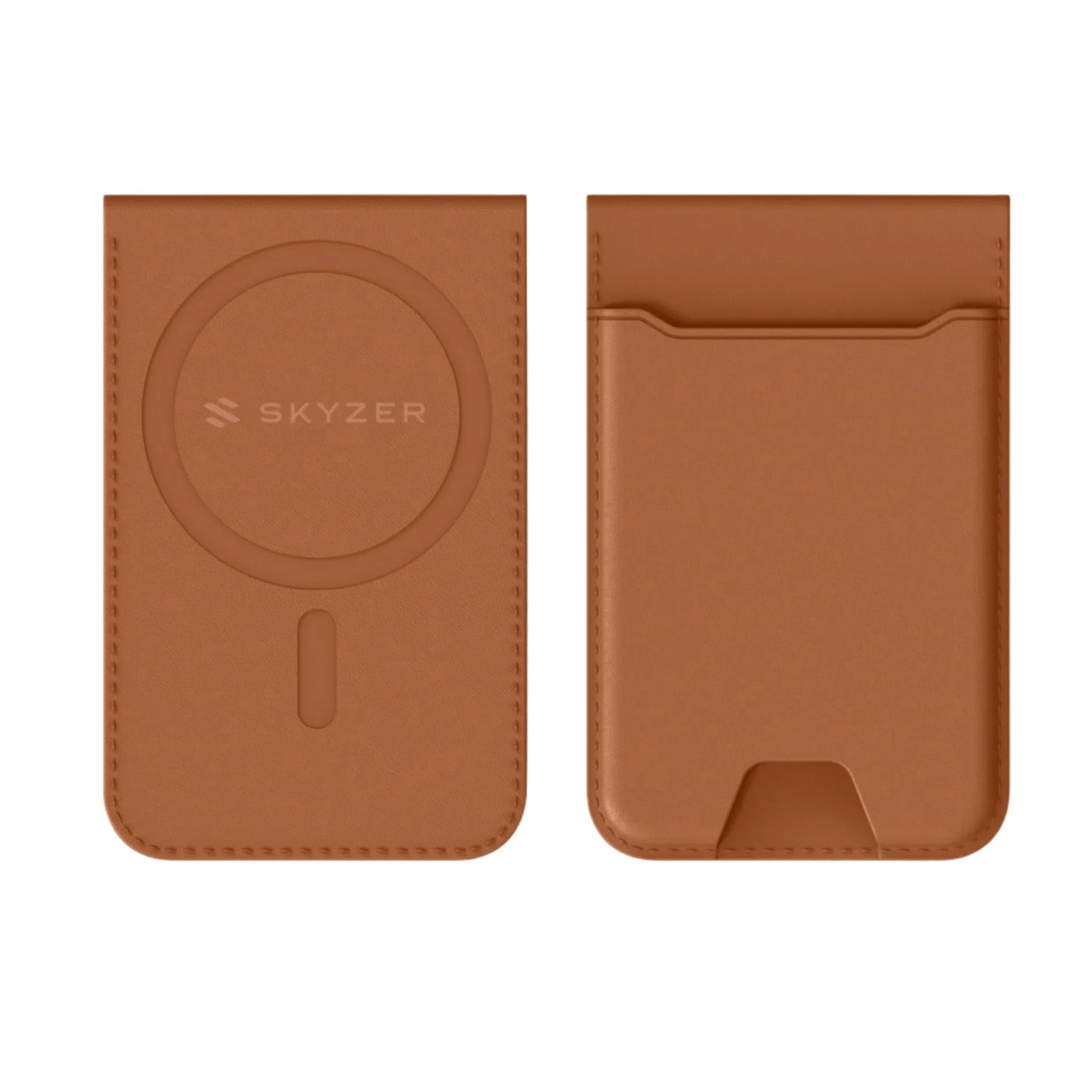 Skyzer Mf05 Find My Rfid Card Holder Wallet Brown