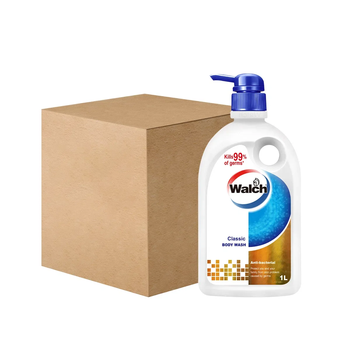 [Carton] Walch Anti-Bacterial Body Wash - Classic