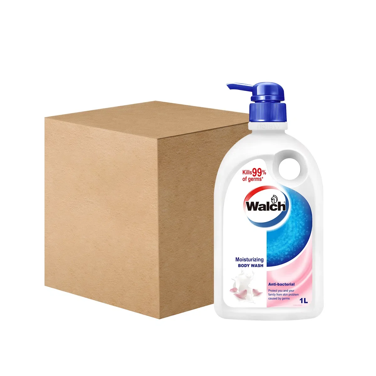 [Carton] Walch Anti-Bacterial Body Wash - Moiturizing