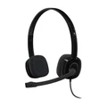 หูฟัง Logitech H151 Stereo On-Ear Headset Black