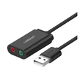 ซาวด์การ์ด Ugreen USB 2.0 External Sound Adapter Black