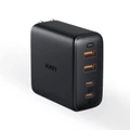 หัวชาร์จ Aukey PA-B7 Omnia 100W 4-Port USB C Charger Black