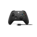 จอย Microsoft Xbox Controller Black With Cable