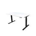 โต๊ะปรับระดับ Bewell Ergonomic 75x140 Adjustable Desk White Top + Black Frame