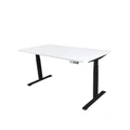 โต๊ะปรับระดับ Bewell Ergonomic 80x160 Adjustable Desk White Top + Black Frame