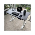 โต๊ะปรับระดับ DreamDesk Ergonomic 70x140 Adjustable Desk White Frame+Black Top