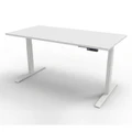 โต๊ะปรับระดับ Ergotrend Sit 2 Stand GEN3 (Premium dual motor) 70x120 Adjustable Desk White Top + White Frame