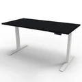 โต๊ะปรับระดับ Ergotrend Sit 2 Stand GEN3 (Premium dual motor) 70x120 Adjustable Desk Black Top + White Frame
