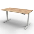 โต๊ะปรับระดับ Ergotrend Sit 2 Stand GEN3 (Premium dual motor) 70x120 Adjustable Desk Sonoma Top + White Frame
