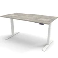 โต๊ะปรับระดับ Ergotrend Sit 2 Stand GEN3 (Premium dual motor) 70x120 Adjustable Desk Concrete Top + White Frame