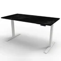 โต๊ะปรับระดับ Ergotrend Sit 2 Stand GEN3 (Premium dual motor) 70x120 Adjustable Desk Midnight Marble Top + White Frame