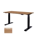 โต๊ะปรับระดับ Ergotrend Sit 2 Stand GEN3 (Premium dual motor) 70x120 Adjustable Desk Capucino Top + Black Frame