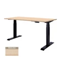 โต๊ะปรับระดับ Ergotrend Sit 2 Stand GEN3 (Premium dual motor) 70x120 Adjustable Desk Shimo Ash Top + Black Frame