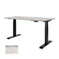 โต๊ะปรับระดับ Ergotrend Sit 2 Stand GEN3 (Premium dual motor) 70x120 Adjustable Desk Concrete Top + Black Frame