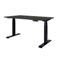 โต๊ะปรับระดับ Ergotrend Sit 2 Stand GEN3 (Premium dual motor) 70x120 Adjustable Desk Twilight Elm Top + Black Frame