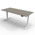 โต๊ะปรับระดับ Ergotrend Sit 2 Stand GEN5 (Premium dual motor) 70x120 Adjustable Desk Combi Grey Top + White Frame