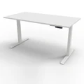 โต๊ะปรับระดับ Ergotrend Sit 2 Stand GEN3 (Premium dual motor) 75x150 Adjustable Desk White Top + White Frame